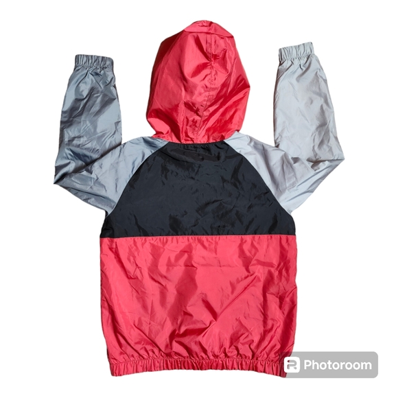 Nike "Just do it" Windbreakers Jacket Pullover Kids Large - Picture 2 of 4